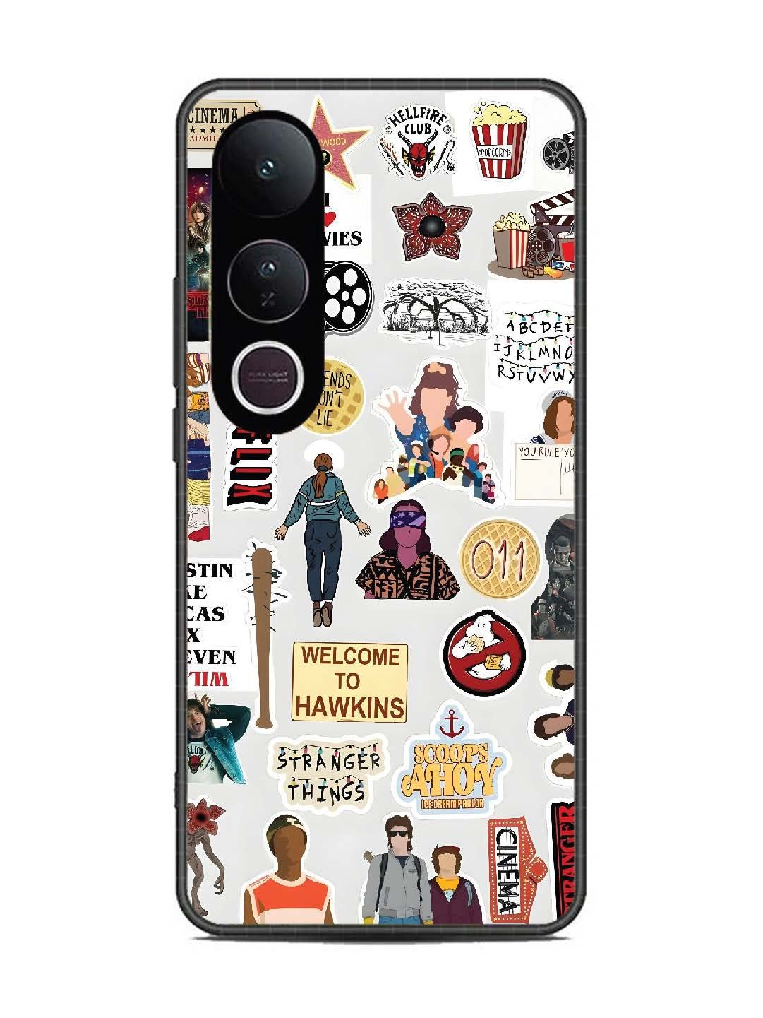 Vivo V50 Lite Stranger Things Sticker 2