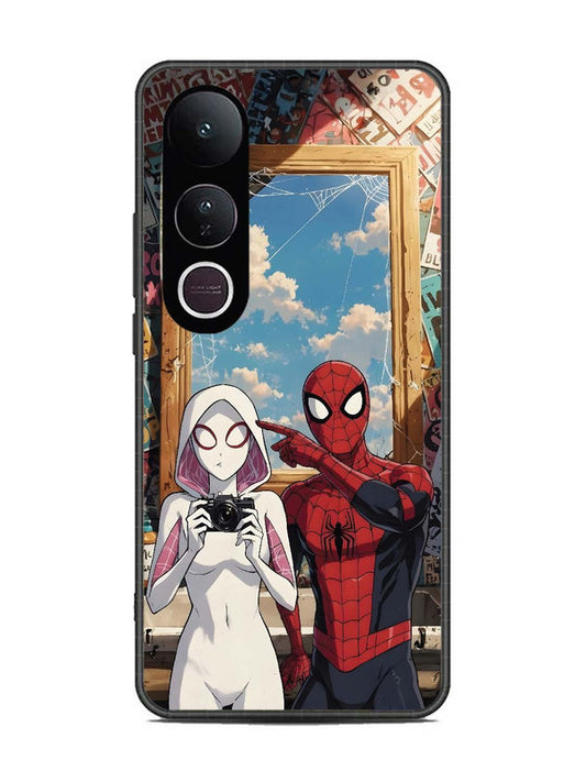Vivo V50 Lite Spiderman and Spiderwoman