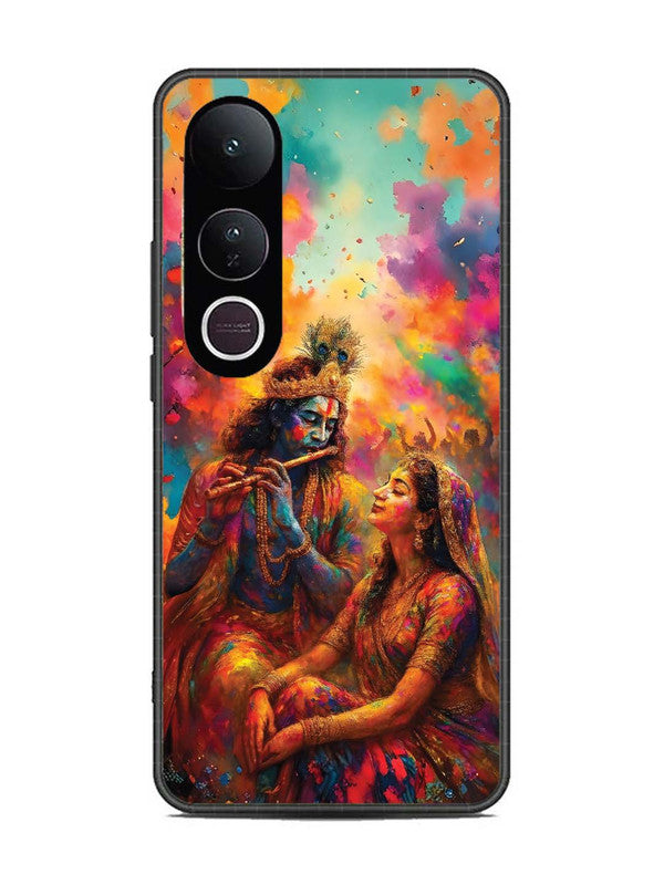 Vivo V50 Lite Radha Krishna Playing Flute