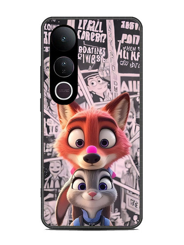 Vivo V50 Lite Cute Nick wilde and judy hopps 2