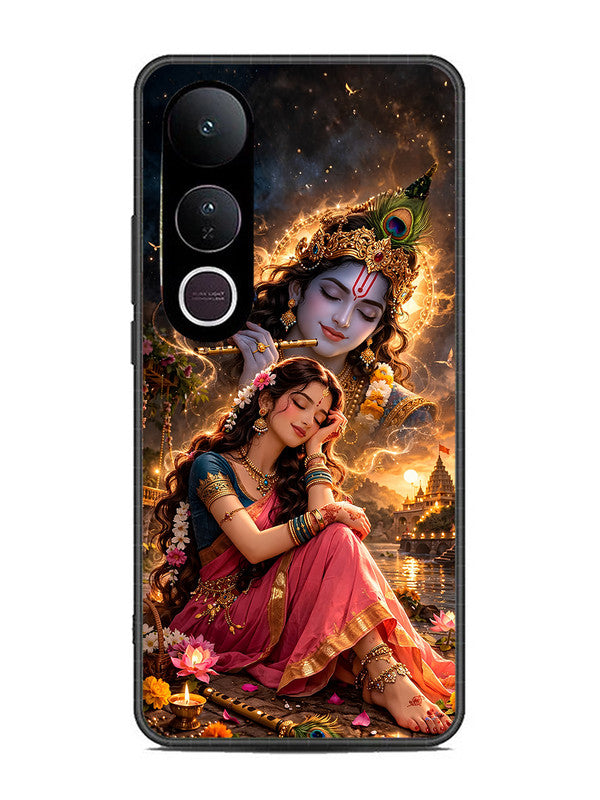 Vivo V50 Lite Radha thinking of Krishna