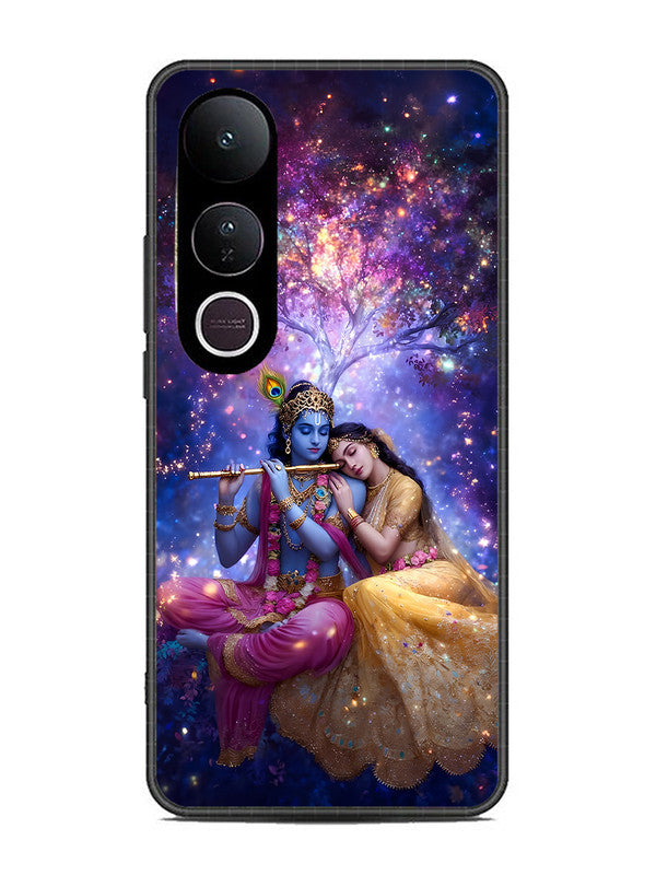 Vivo V50 Lite Radha Krishna Enjoying Flute