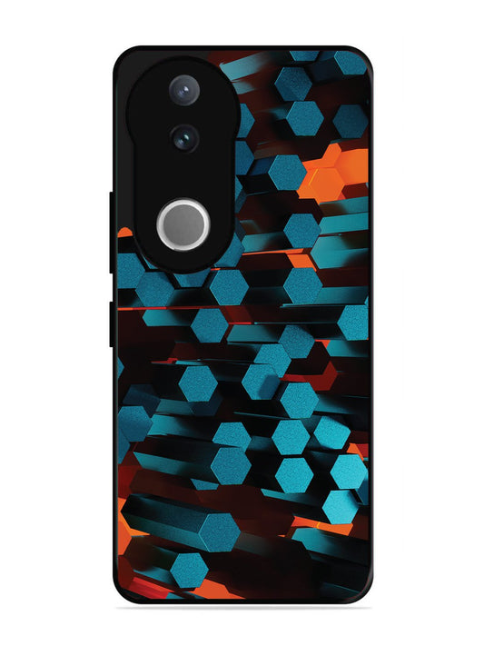 Vivo V50 Hexagon 3D Abstract