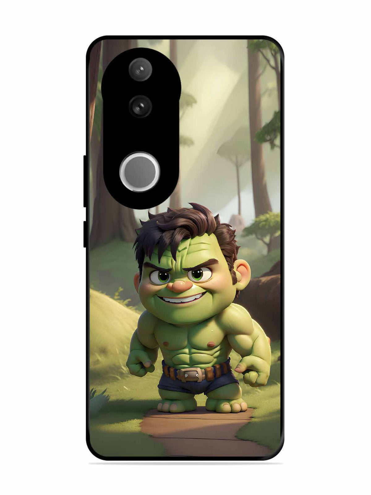 Vivo V50e cute baby hulk