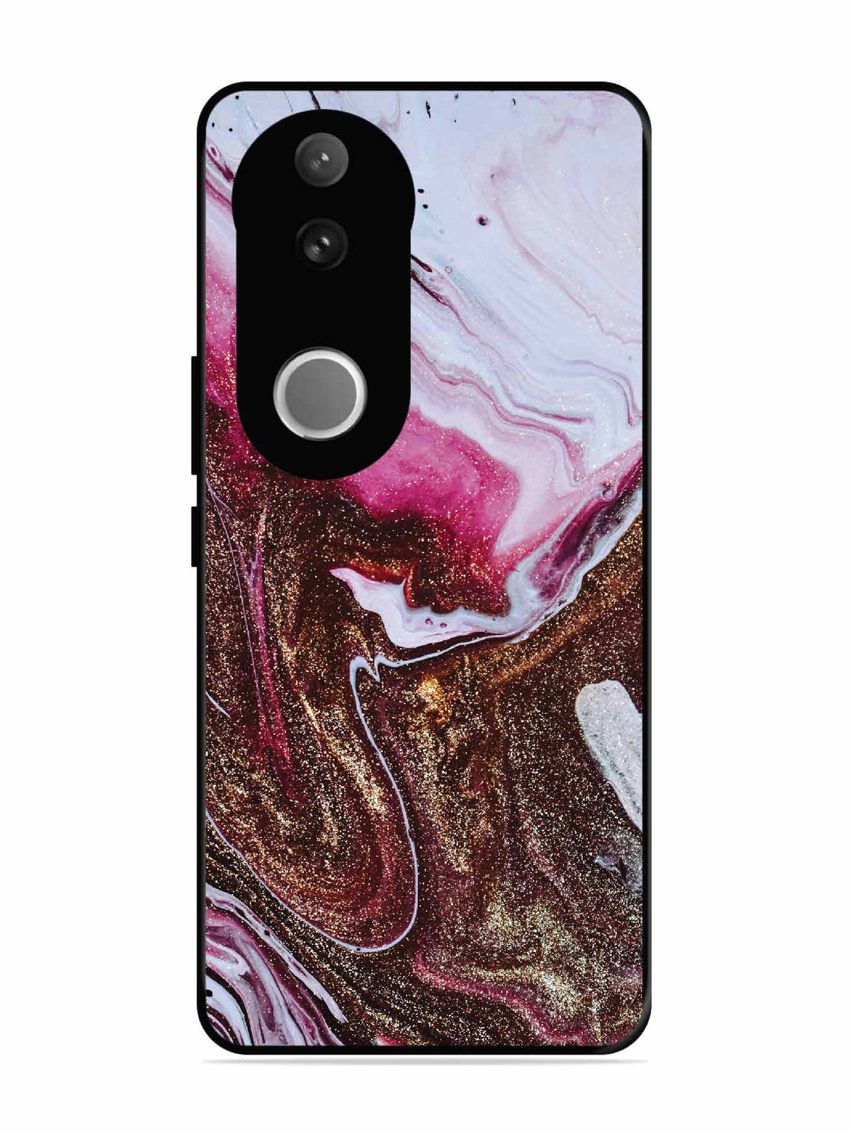 Vivo V50e Elegant Rose & Gold Marble