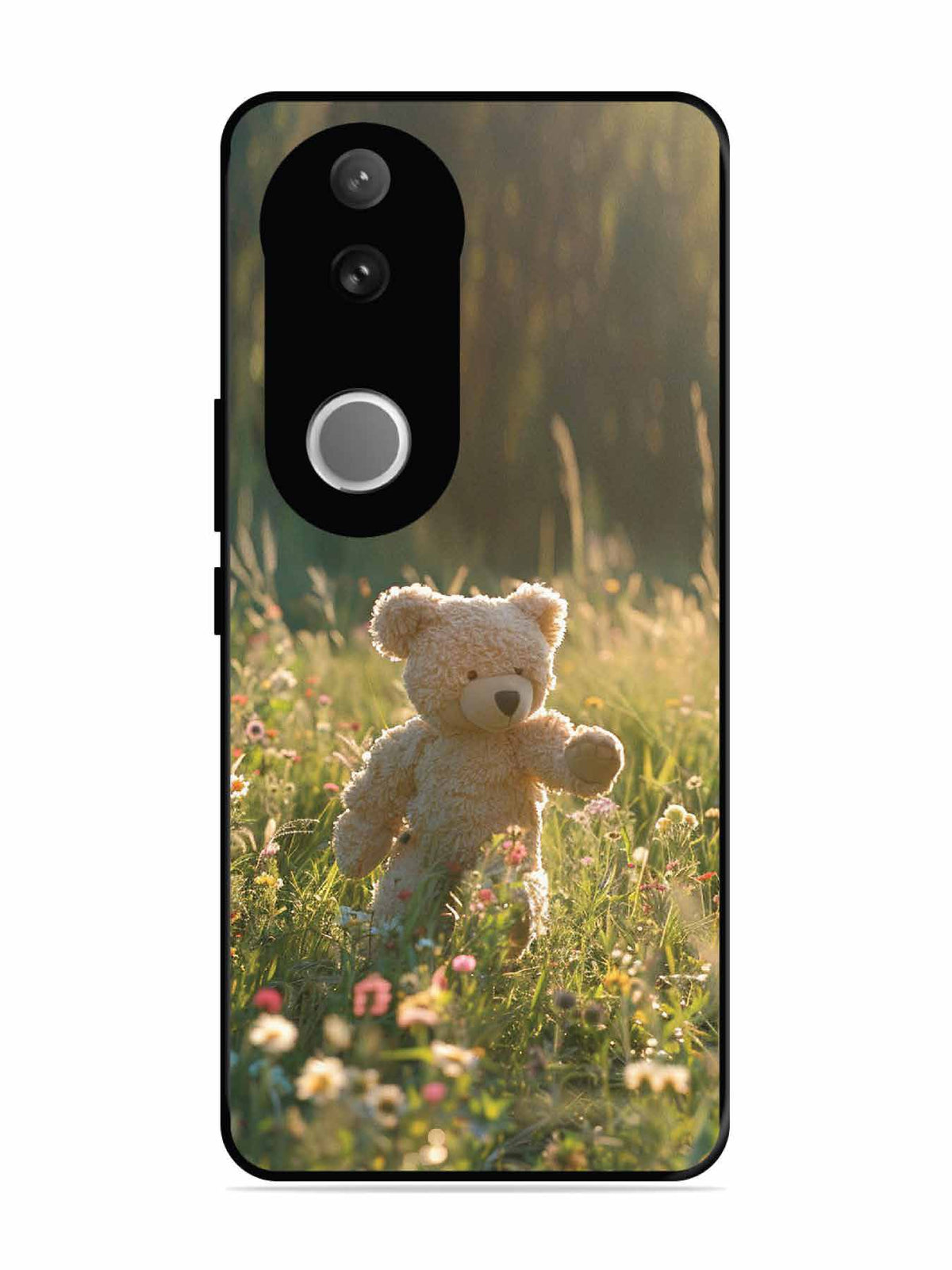 Vivo V50e Teddy Bear Outdoors
