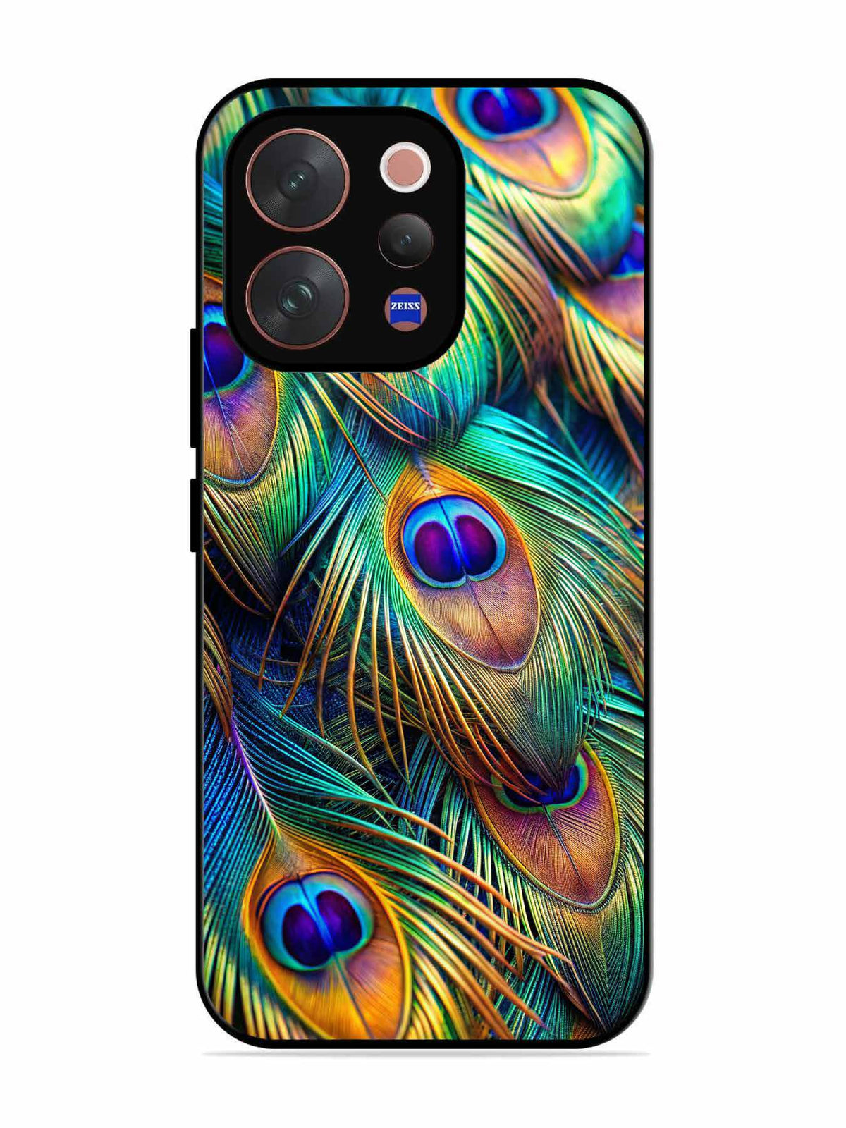Vivo V70 5G peacock feather