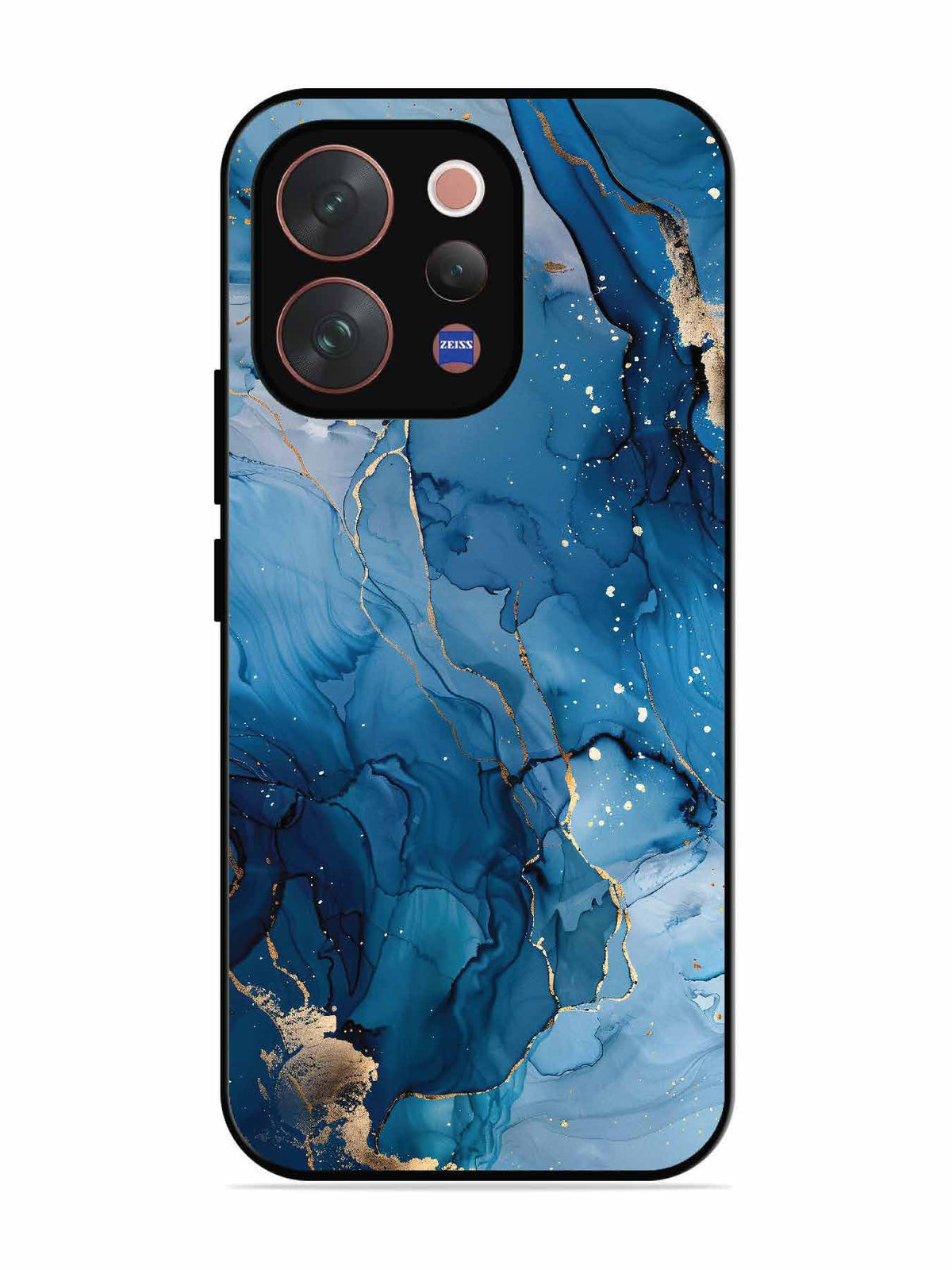 Vivo V70 5G Oceanic Pattern with Golden Sprinkles