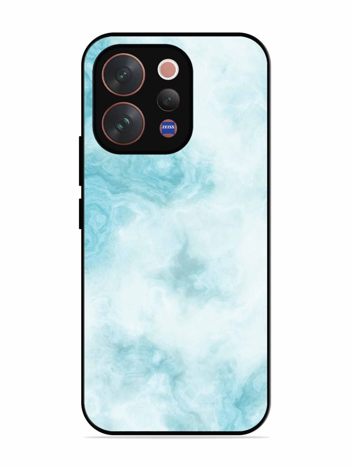 Vivo V70 5G Light Blue with White Ocean Marble