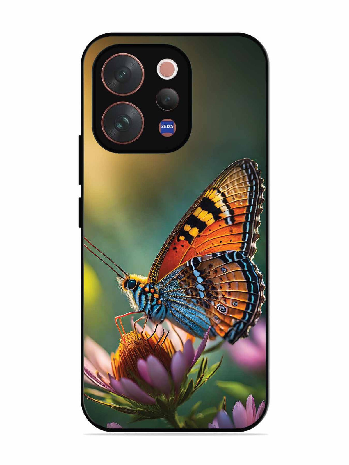 Vivo V70 5G Golden Hour Monarch Butterfly
