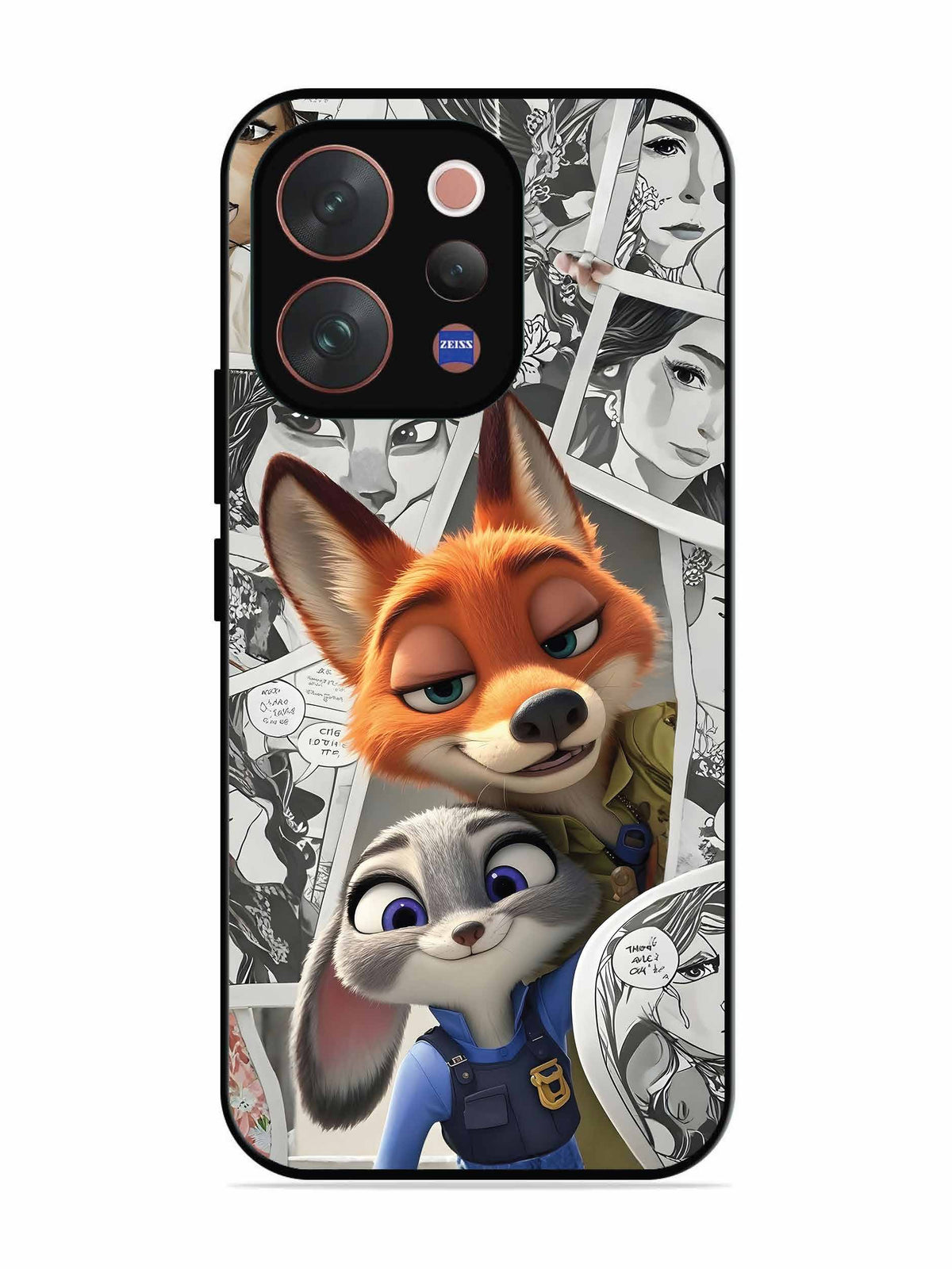 Vivo V70 5G Cute Nick wilde and judy hopps