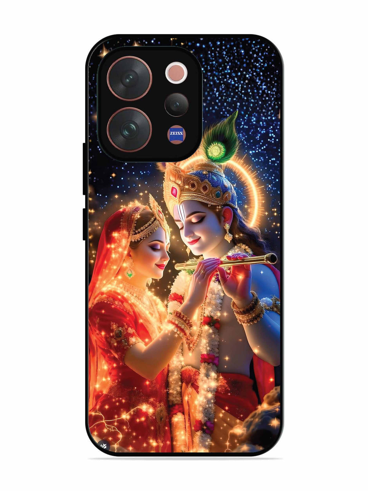 Vivo V70 5G Radha Krishna posing with flute