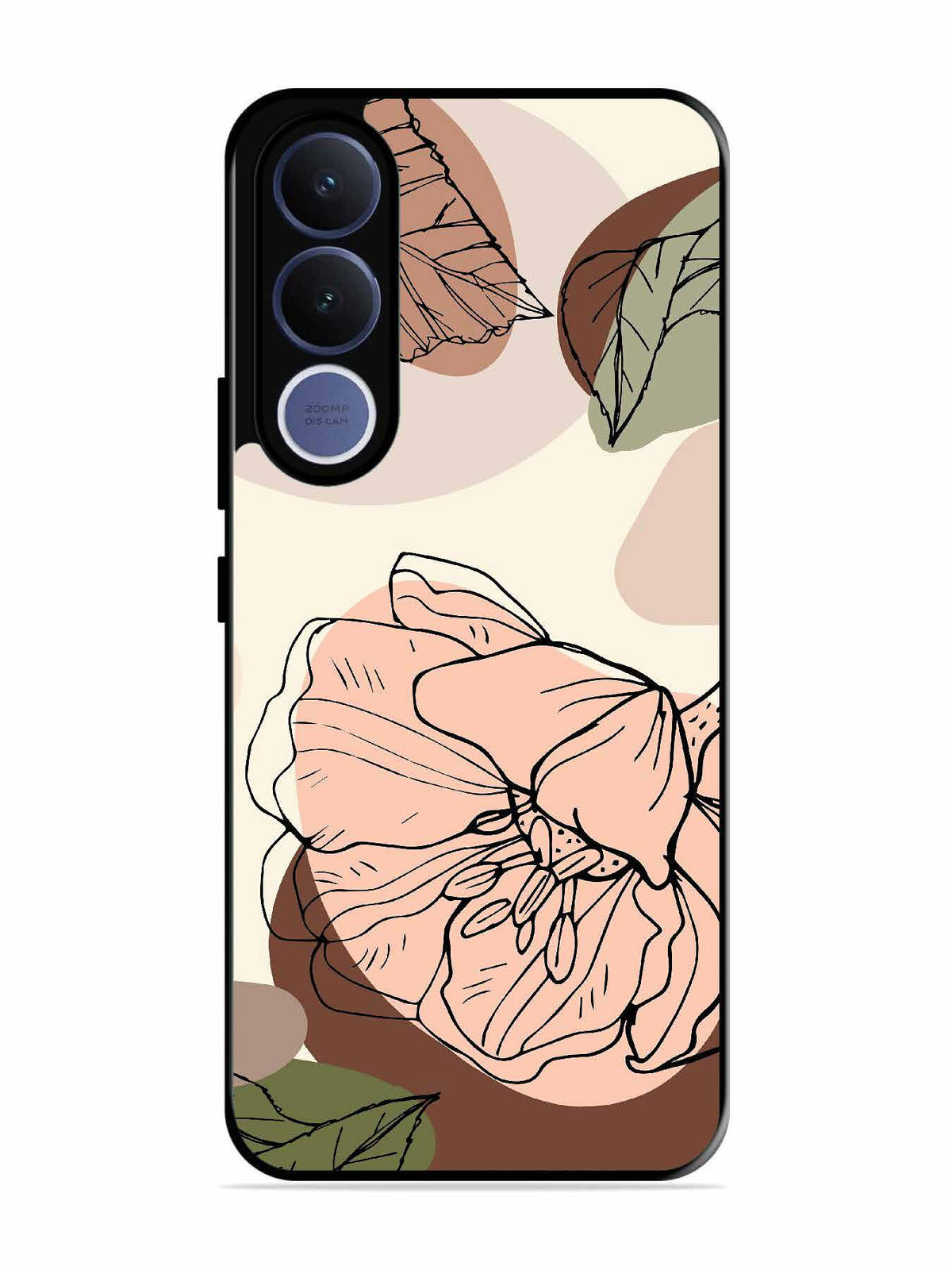 Vivo V70 fe Floral Elegance, Portrait