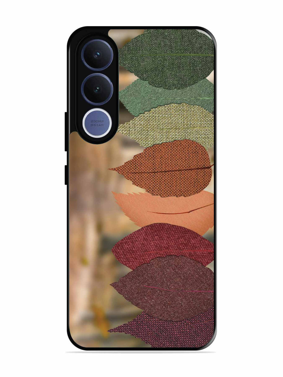 Vivo V70 fe Fabric Leafs