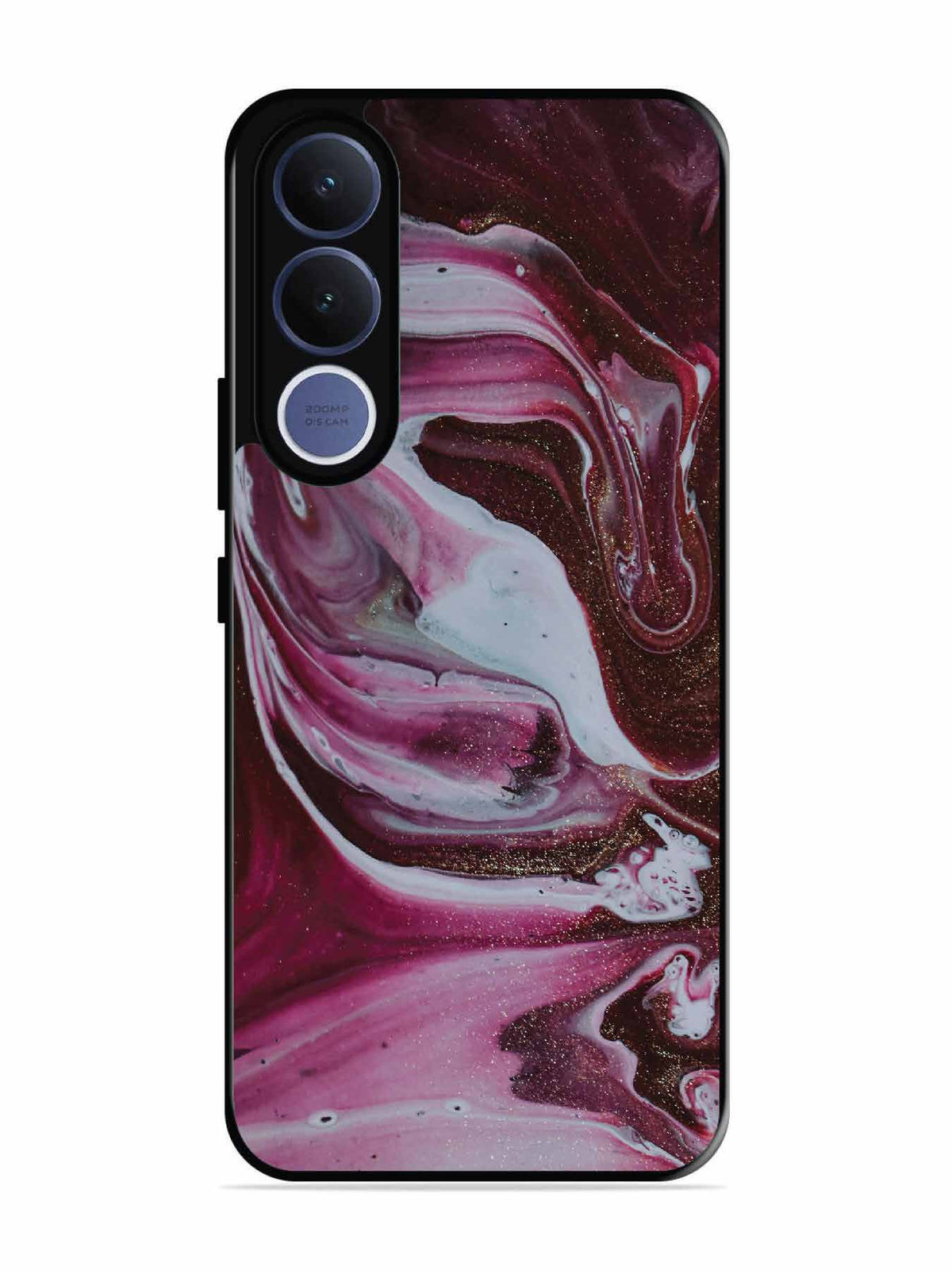 Vivo V70 fe Pink And Golden Marble