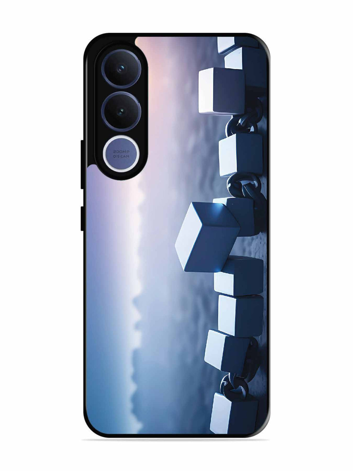 Vivo V70 fe Minimalist Blockchain Cube Chain