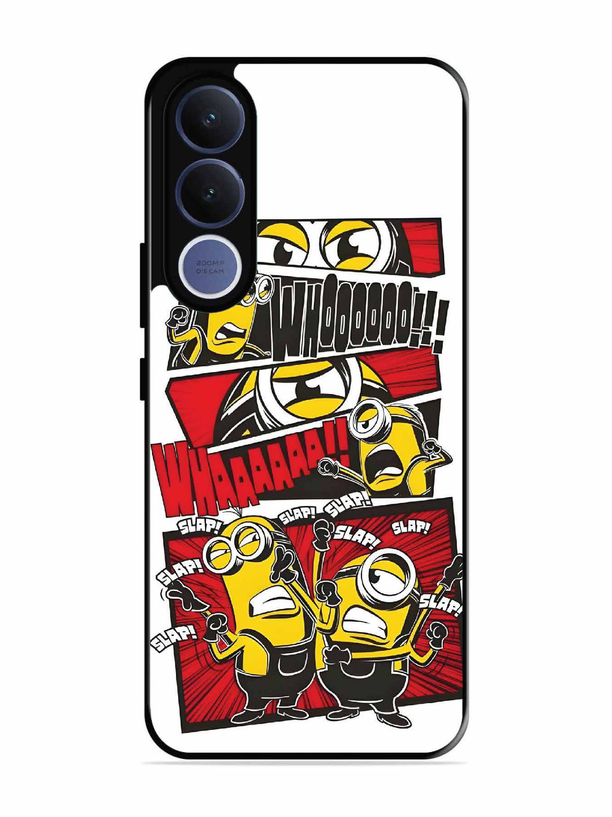 Vivo V70 fe Minions Comic Panel Action