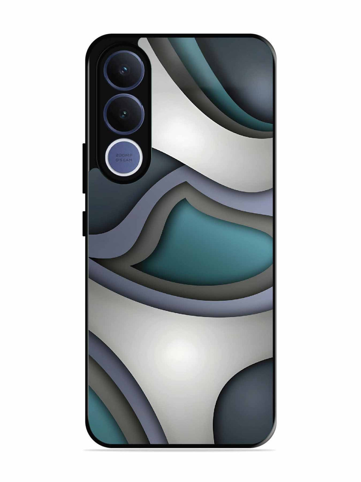 Vivo V70 fe Slate Blue Gradient Wave