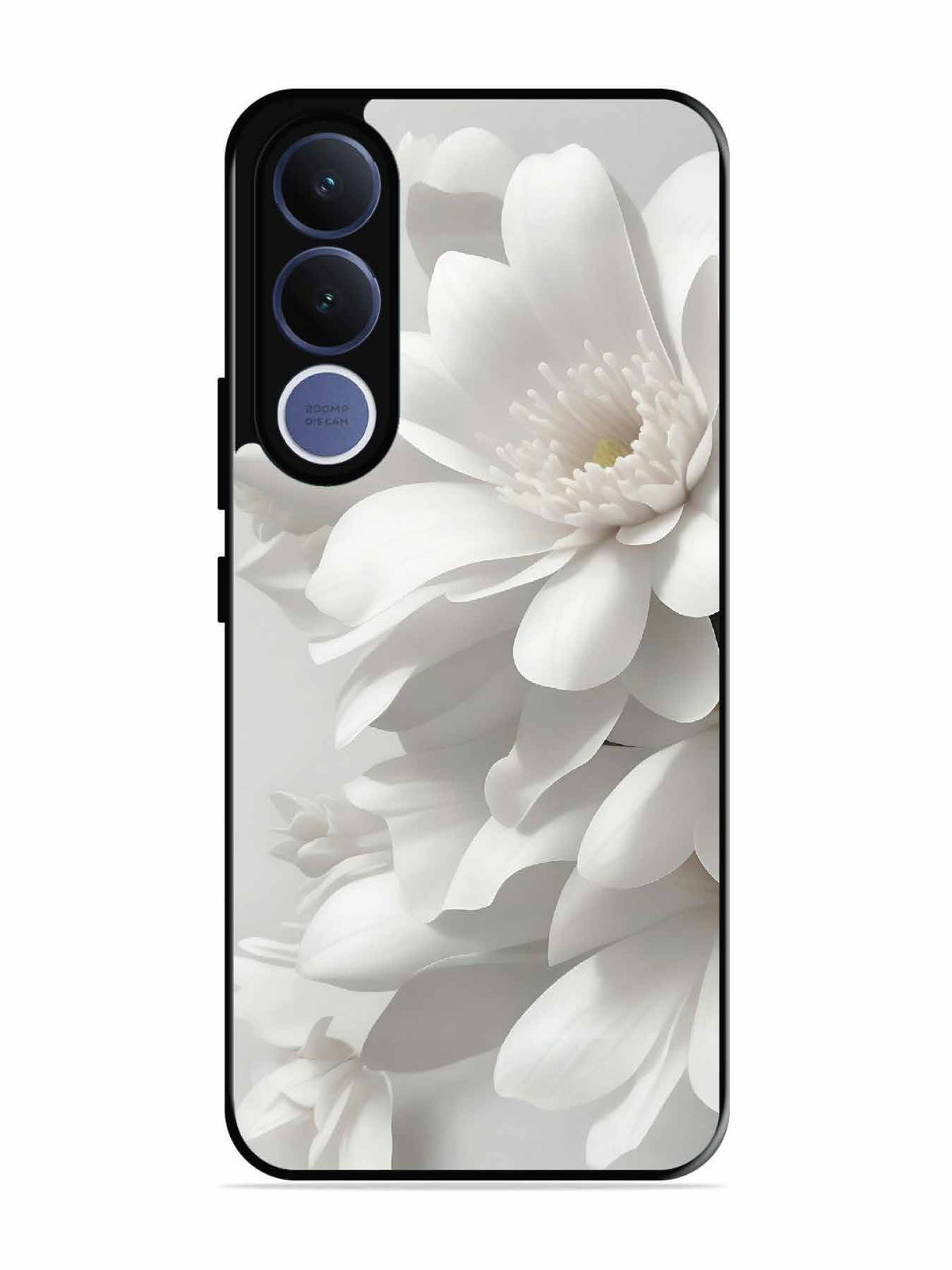 Vivo V70 fe Soft Focus Purity white Flower