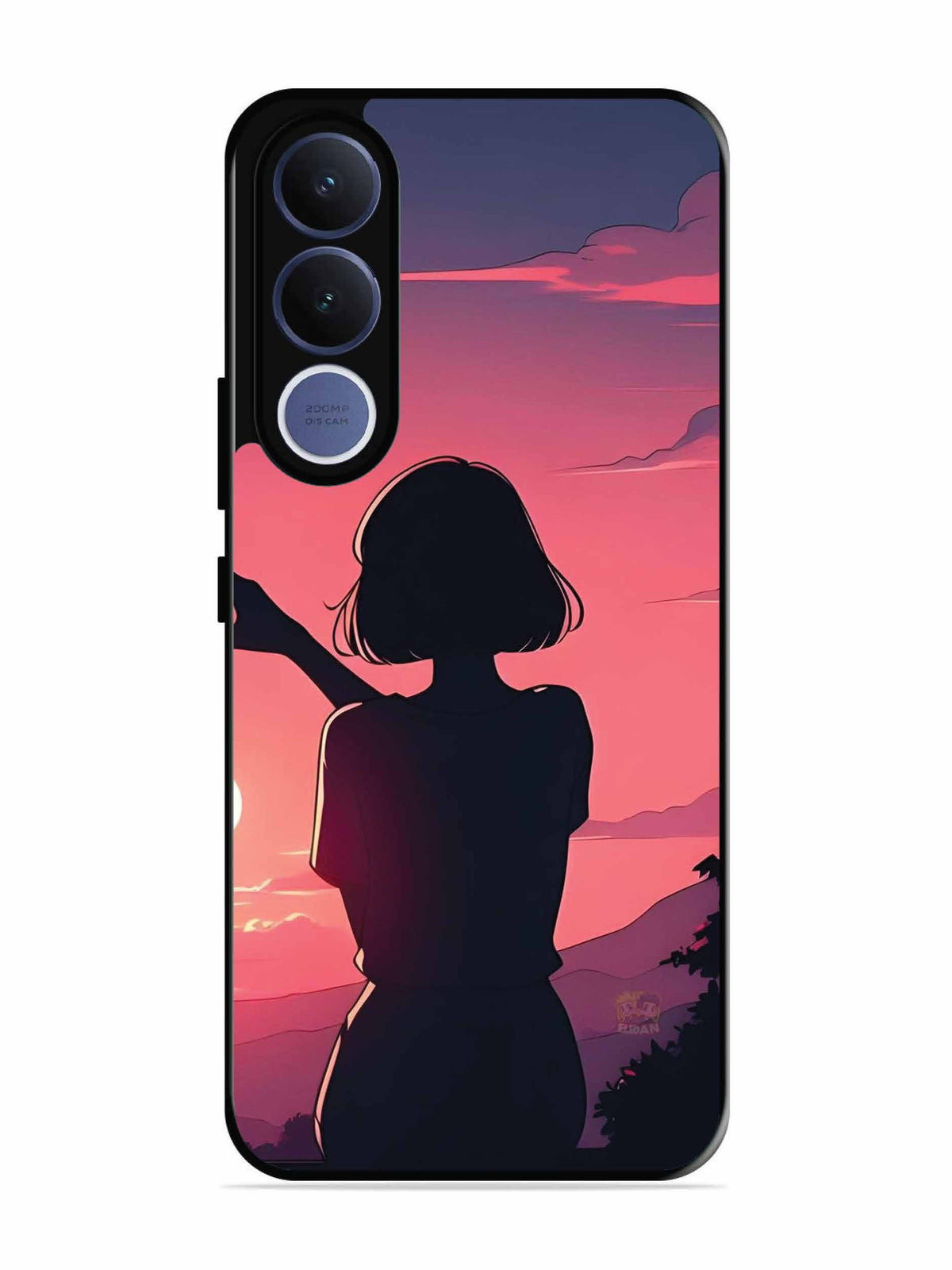 Vivo V70 fe Love Heart with Hand Girl