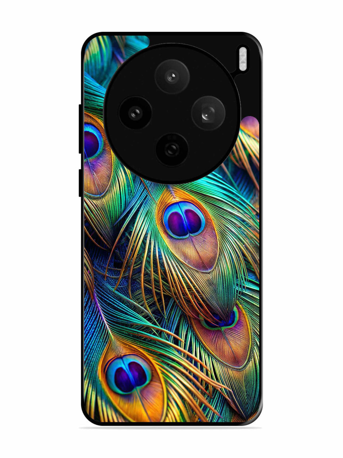Vivo X200t peacock feather