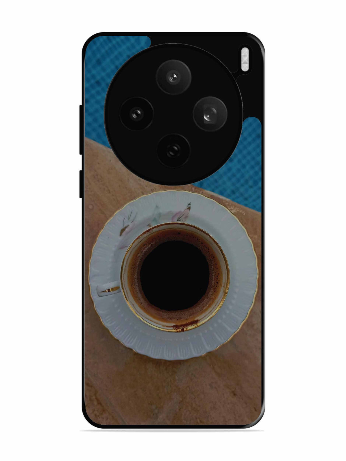 Vivo X200t Black Tea Cup Saucer