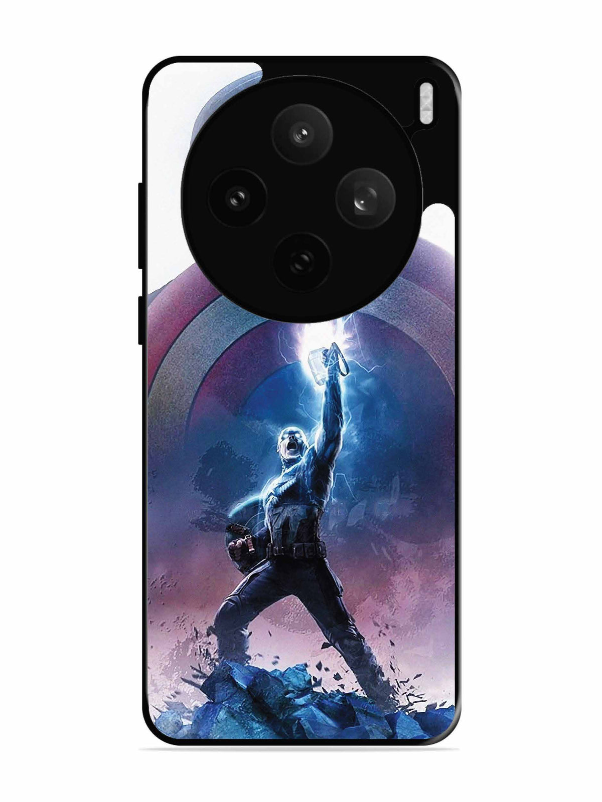 Vivo X200t captain america thor hammer lightning