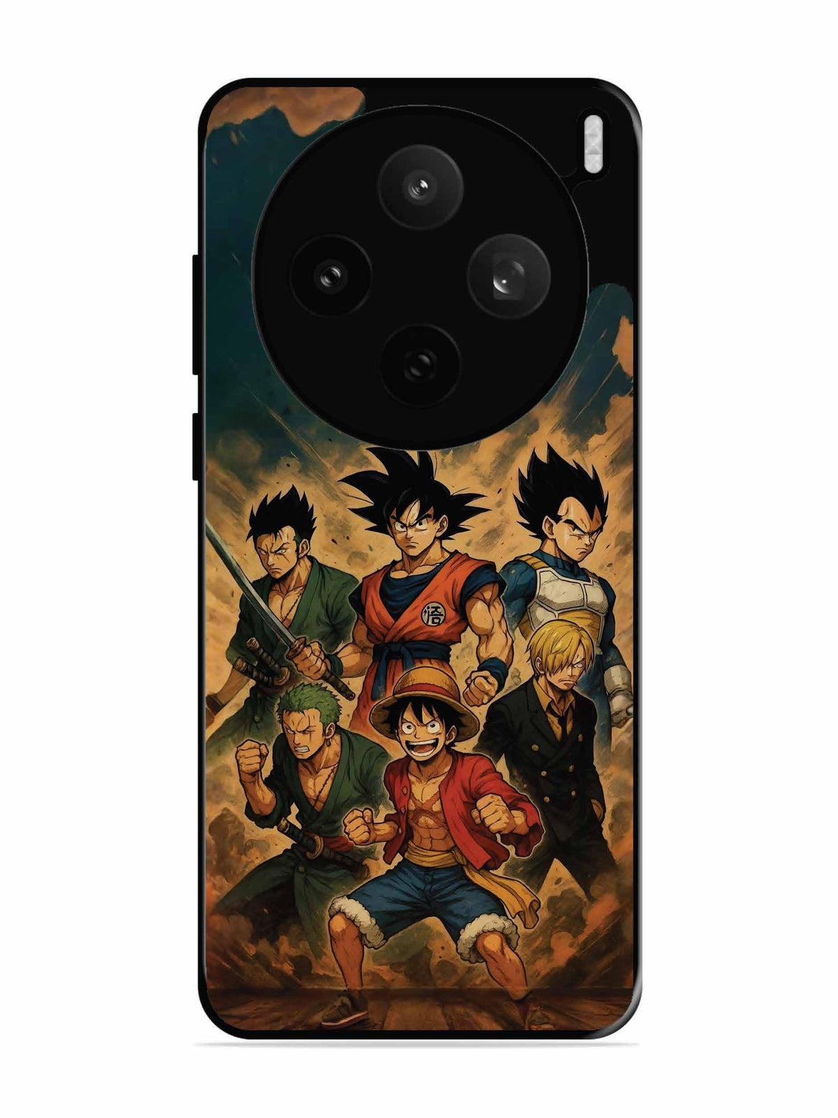 Vivo X200t OnePiece n Dragon Ball Z in one team