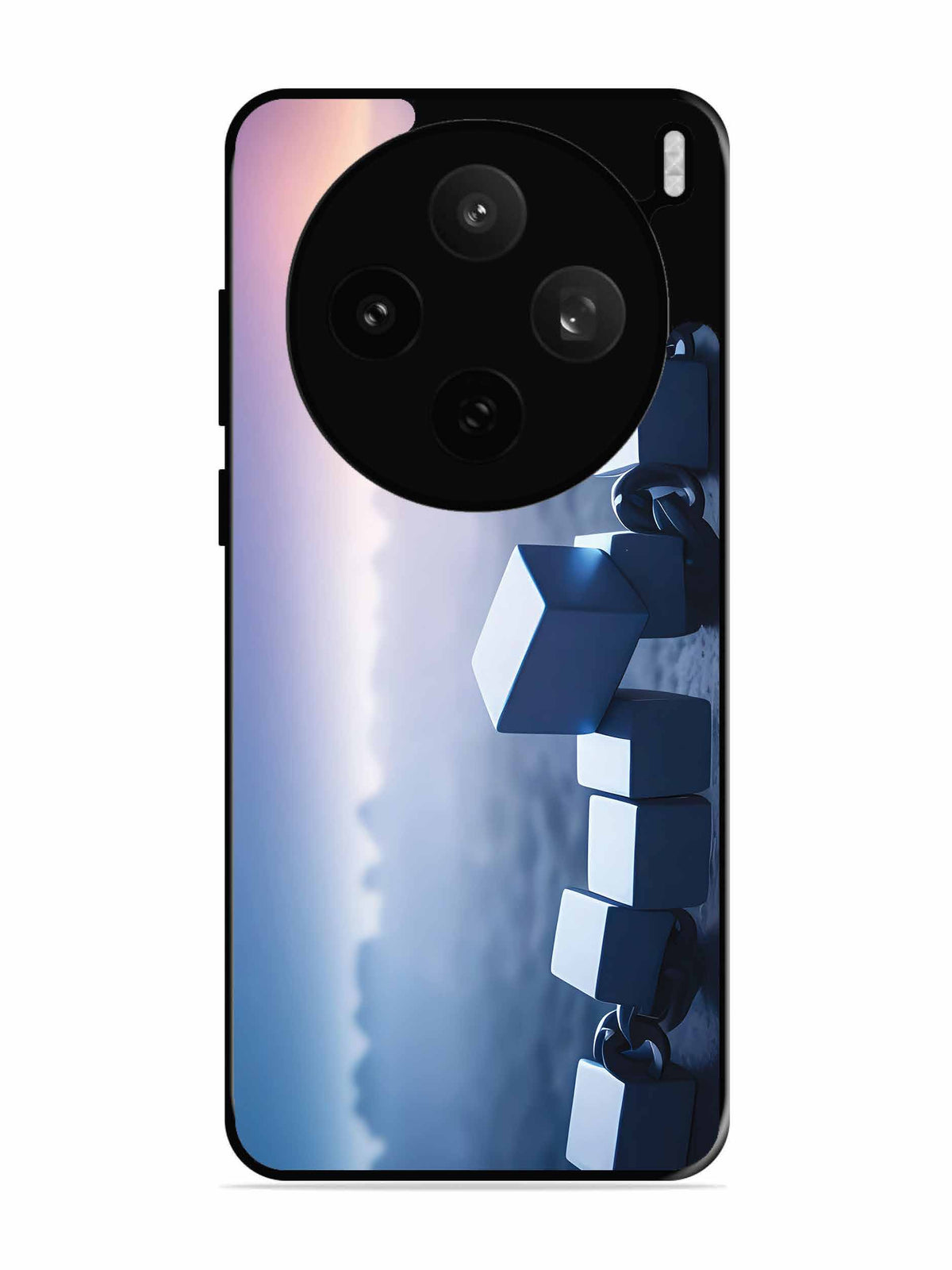 Vivo X200t Minimalist Blockchain Cube Chain