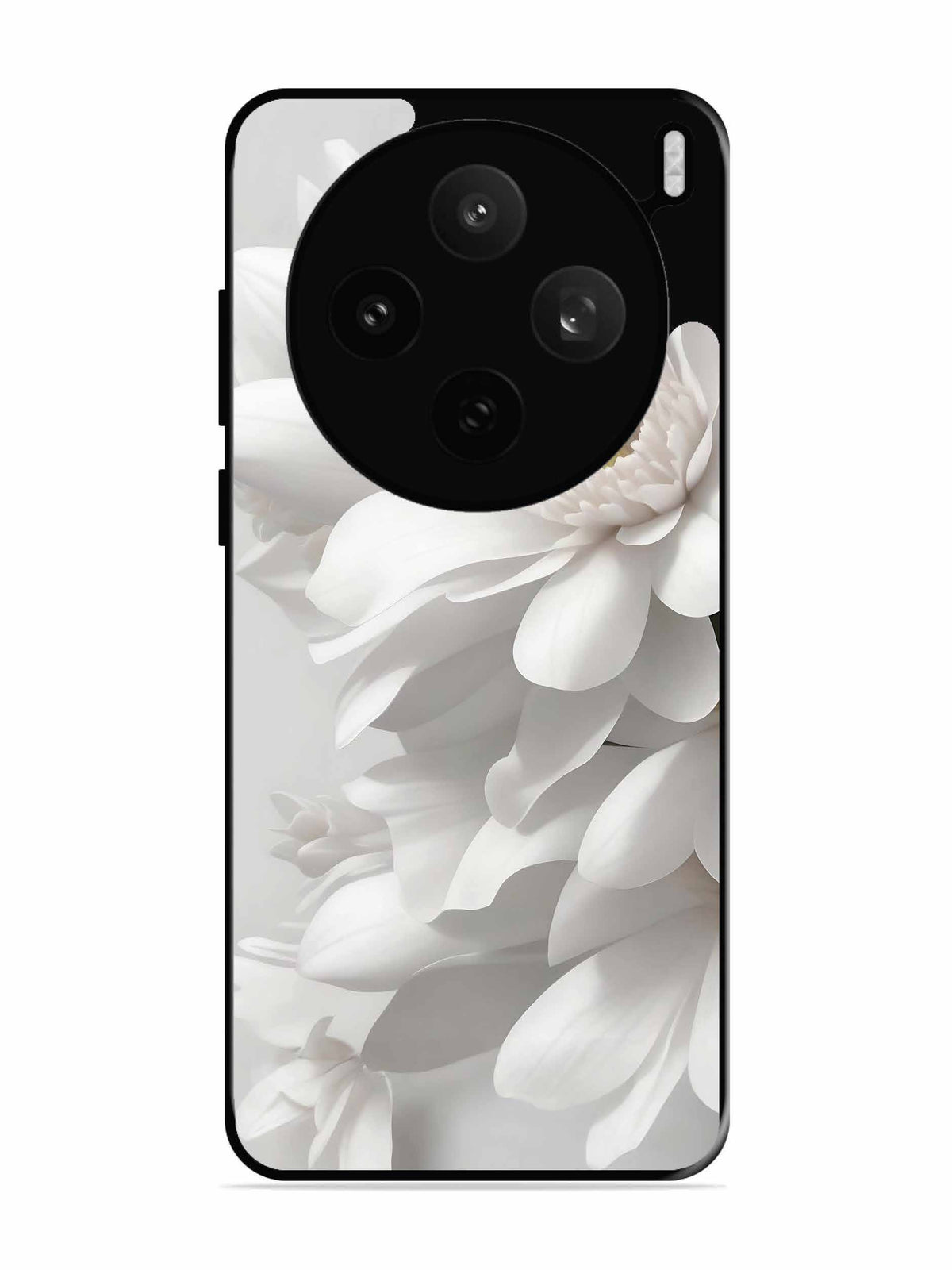 Vivo X200t Soft Focus Purity white Flower