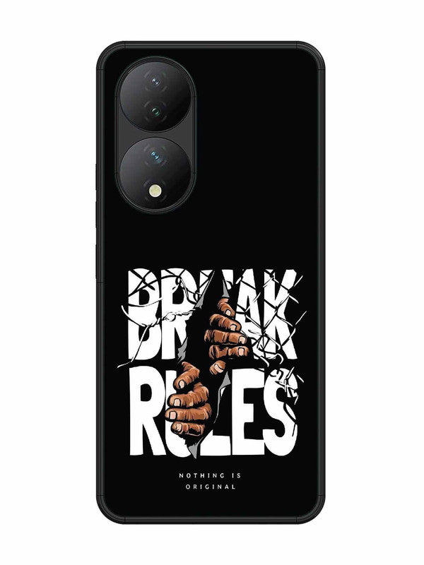 Vivo Y100 5G Break Rules Gritty Typography Art