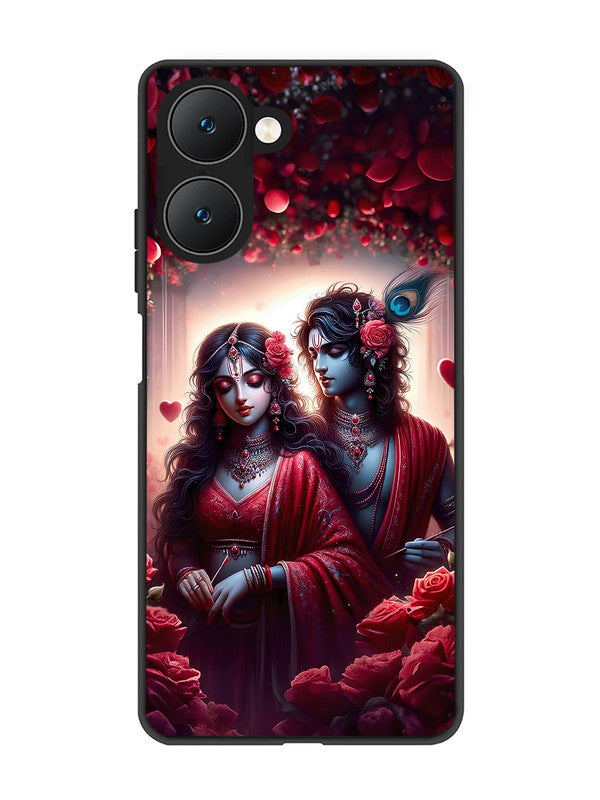 Vivo Y18 5G Couples in Red theme like Radha Krishna