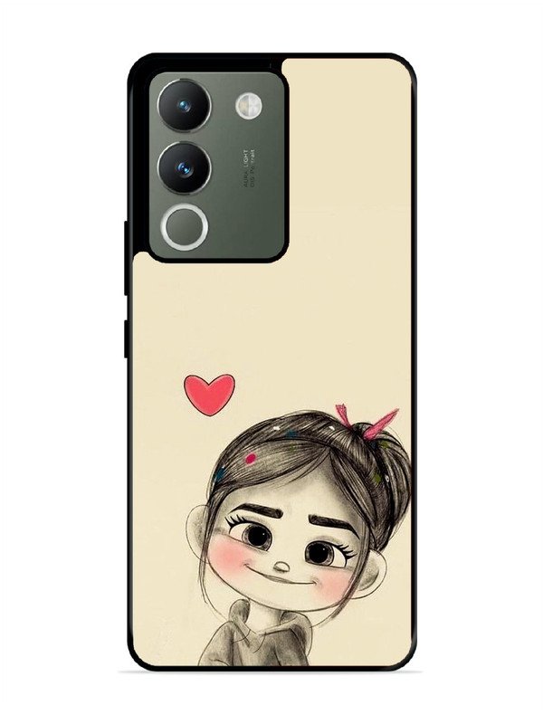 vivo y200 5g Cute Girl Looking at You