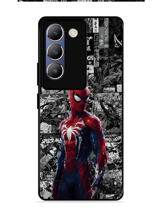 Vivo Y200E 5G Spiderman Highlighted on News Paper