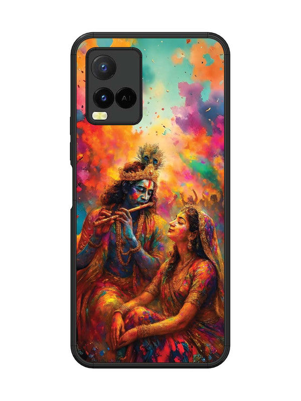 Vivo Y21 Radha Krishna Playing Flute