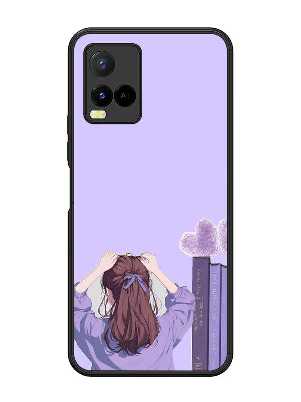 Vivo Y21 Cute girl hairs