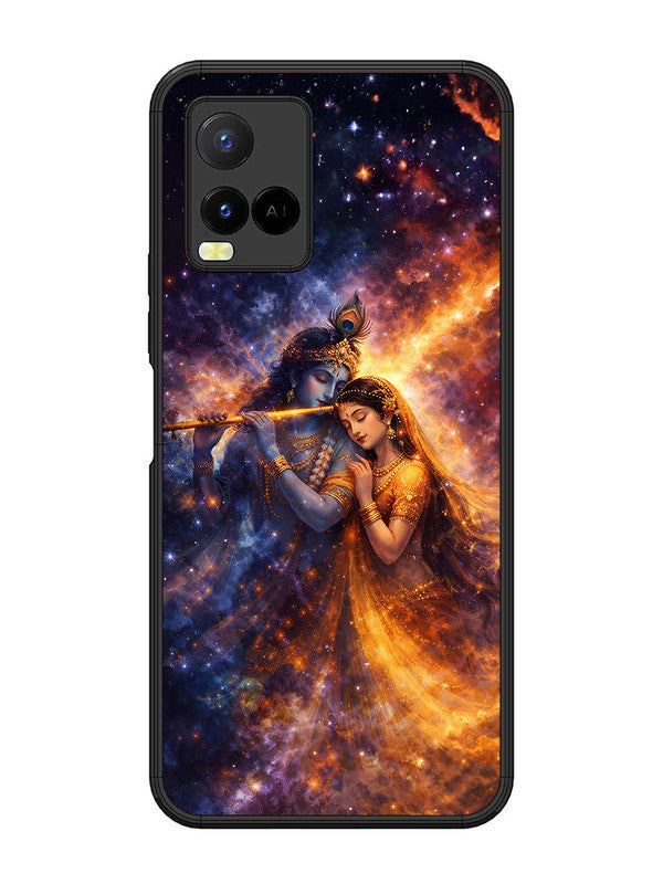 Vivo Y21 Radha Krishna Dancing on Flute