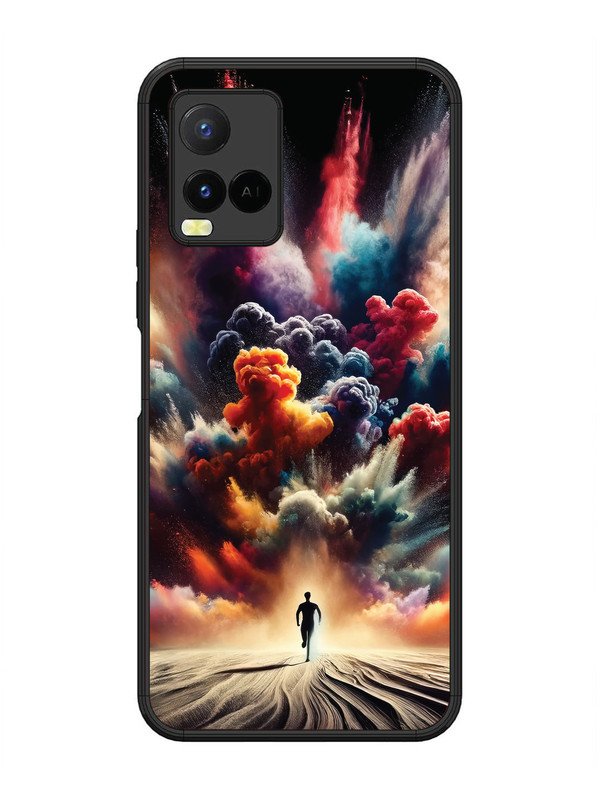 vivo y21 colorful-blast-explosion