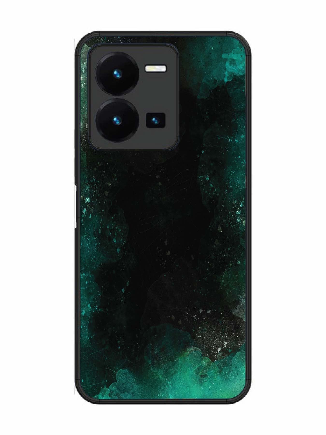 Vivo Y27 Dark Black And Green Forest