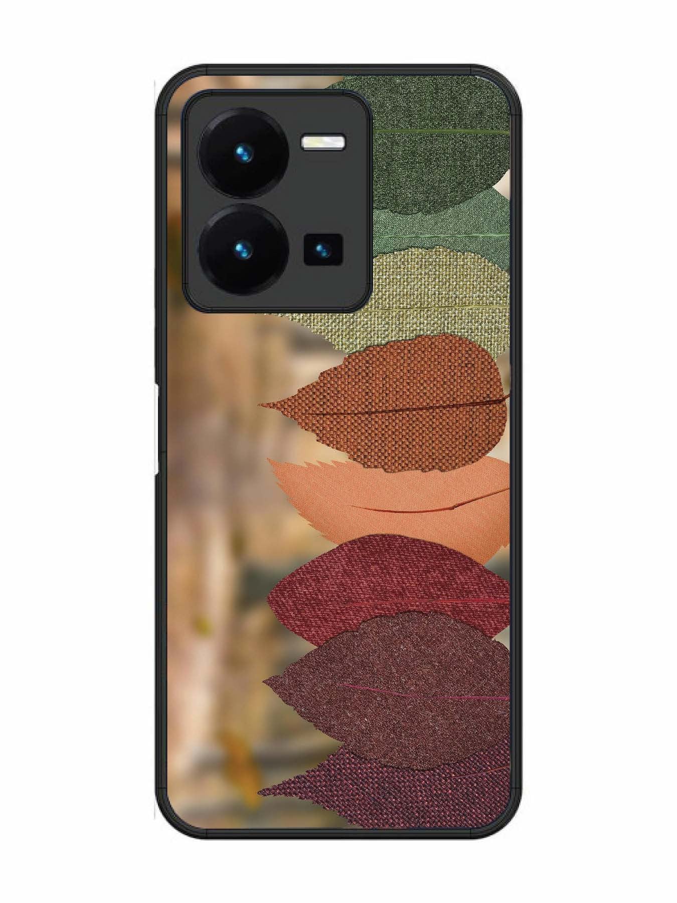 Vivo Y27 Fabric Leafs