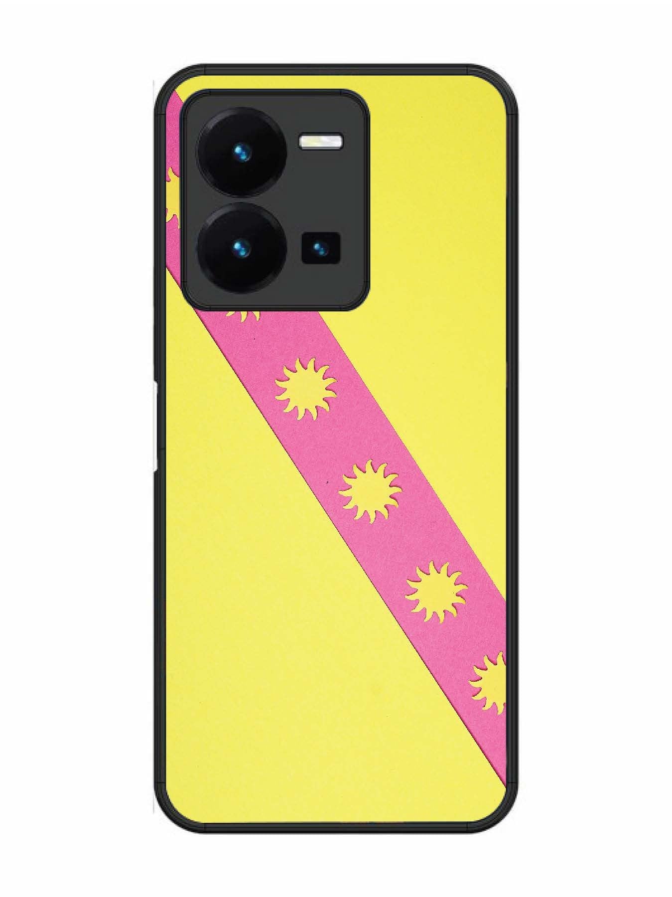Vivo Y27 Pick Strip on Yellow Colour