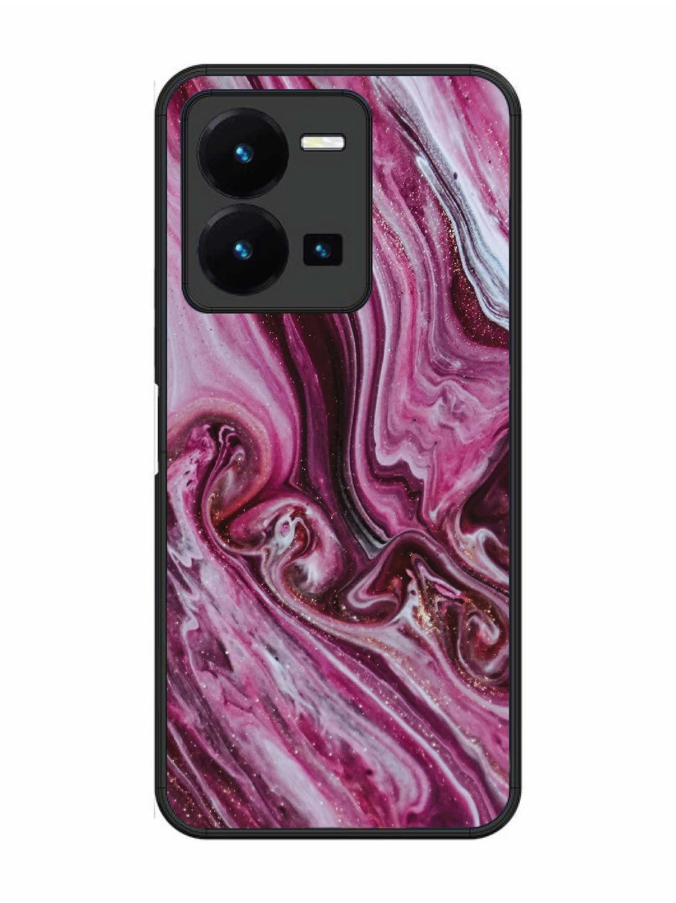 Vivo Y27 Pink Flood Marble