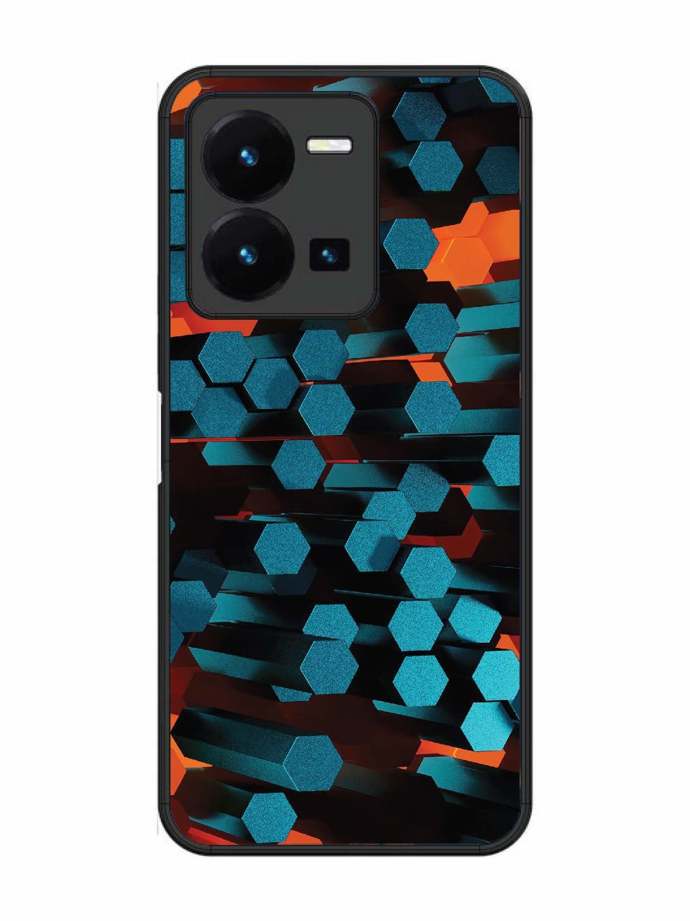 Vivo Y27 Hexagon 3D Abstract