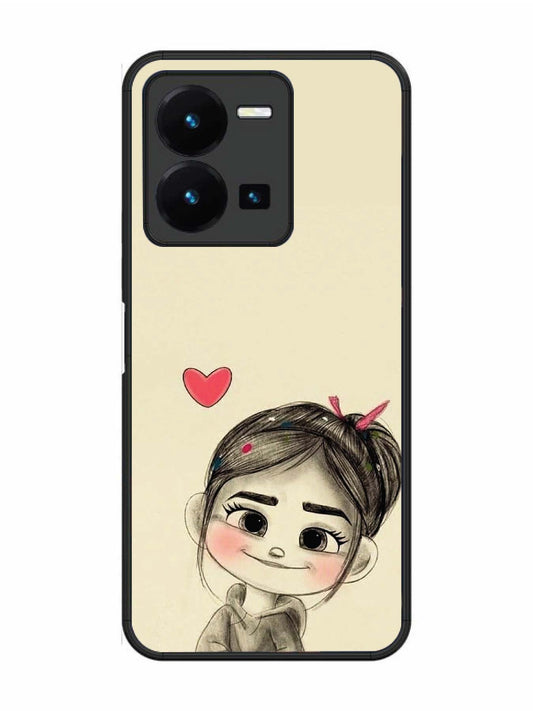 Vivo Y27 Cute Girl Looking at You