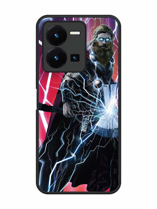 Vivo Y27 thor stormbreaker hammer lightning