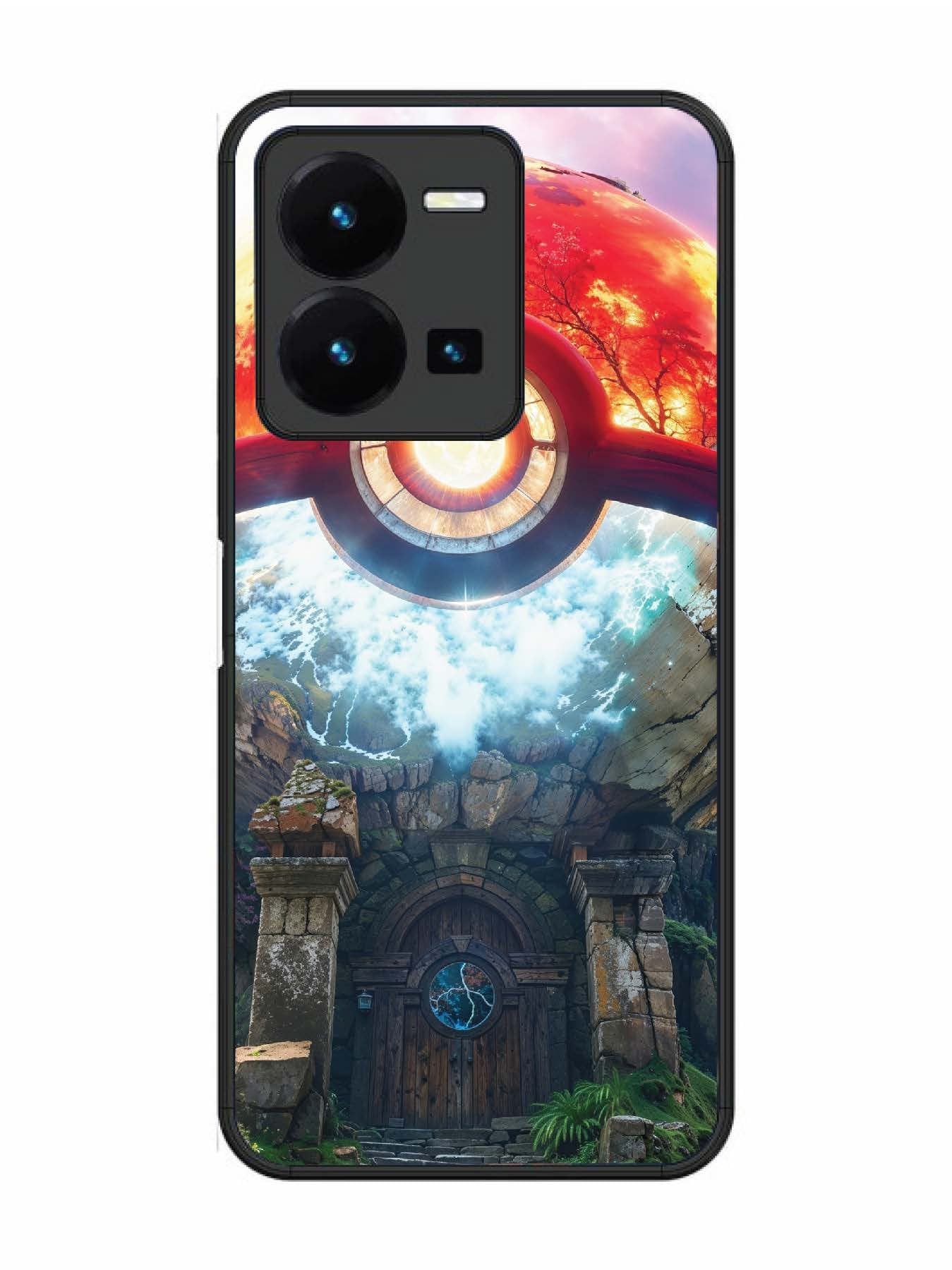 Vivo Y27 Cartoon-ball-house-anime