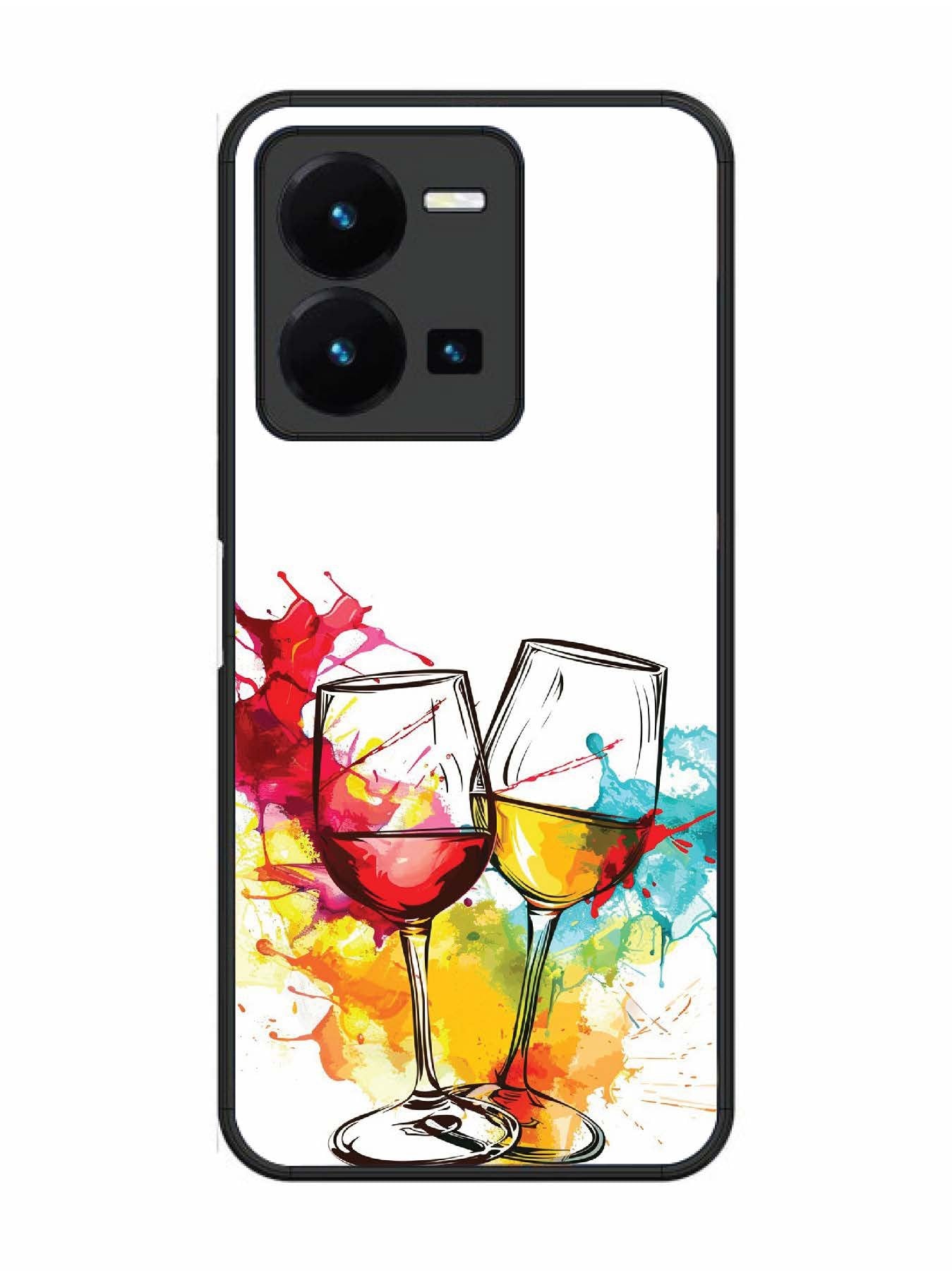 Vivo Y27 Colorful wine glasses