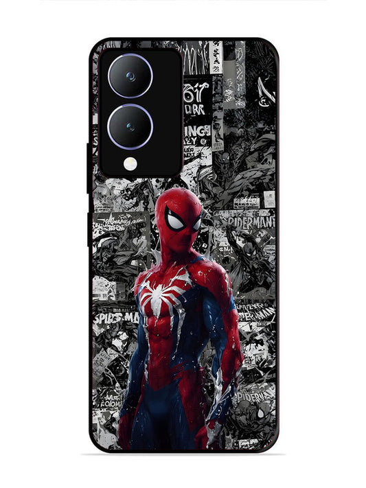 Vivo Y28 5G Spiderman Highlighted on News Paper