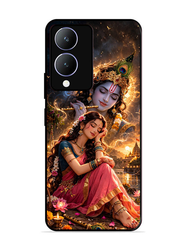 Vivo Y28 5G Radha thinking of Krishna