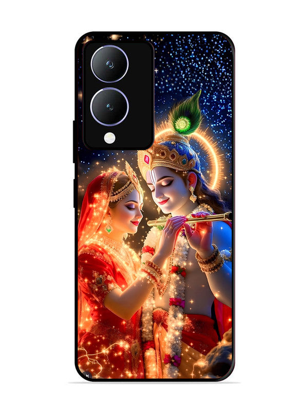 Vivo Y28 5G Radha Krishna posing with flute